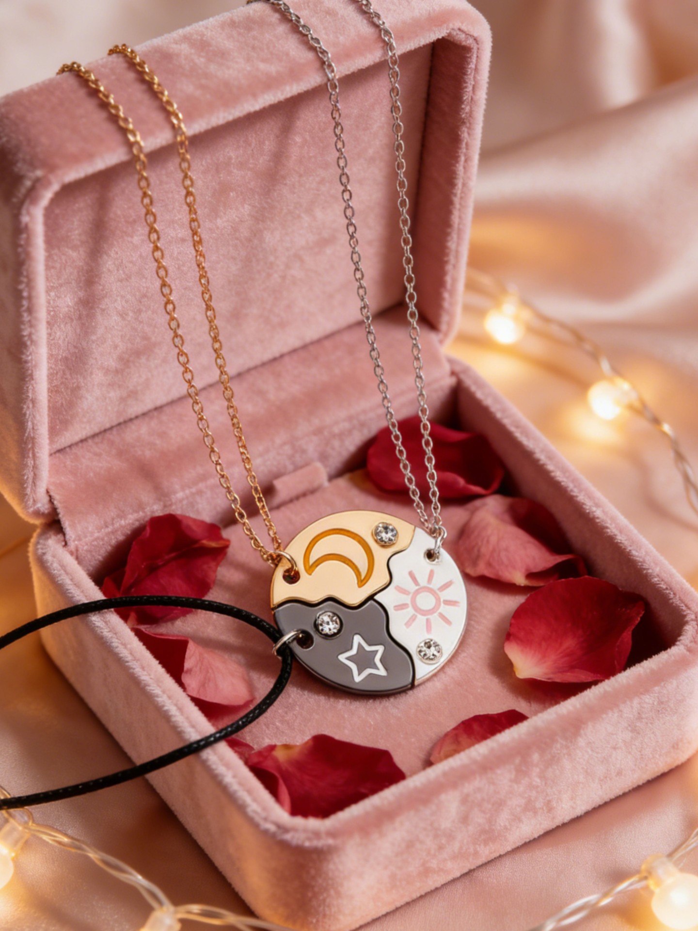 Moon Artificial Jewellery - Necklace Set